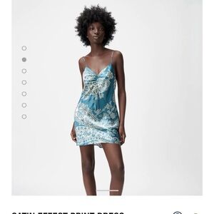 Zara Satin Slip Dress
